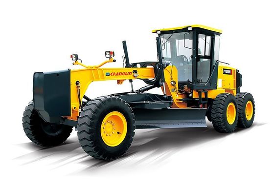 สะดวกในการทํางาน PY180H Grader ถนนพื้นฐานสําหรับแทรกเตอร์ 132KW