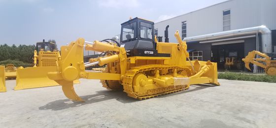 GTY320 มินิ ครอลเลอร์ บูลโดเซอร์ 257KW 37.2 ตัน 10m3 ความจุ ดอกไฮดรอลิก เครื่องดอกครอลเลอร์ขนาดเล็ก