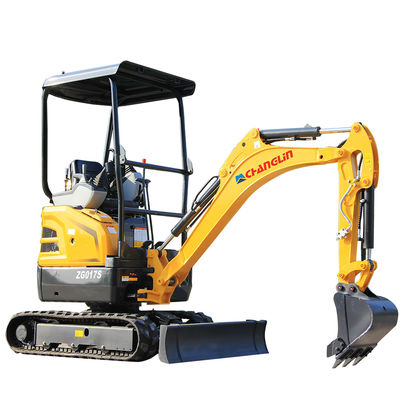 ZG017S Yanmar Mini Excavator การออกแบบแบบ ergonomic กับพื้นที่ขับขี่กว้าง