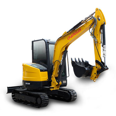 เครื่องขุดไฮดรอลิกครอลเลอร์ ZG036S การออกแบบแบบเออร์กอนอมิคที่มีพื้นที่ขับขี่กว้าง