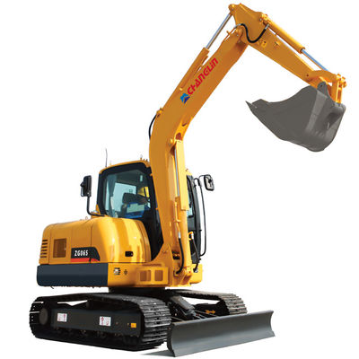 เครื่องขุดขนาดเล็กไฟฟ้า ZG065S การออกแบบแบบเออร์โกโนมิก กับพื้นที่ขับรถกว้าง